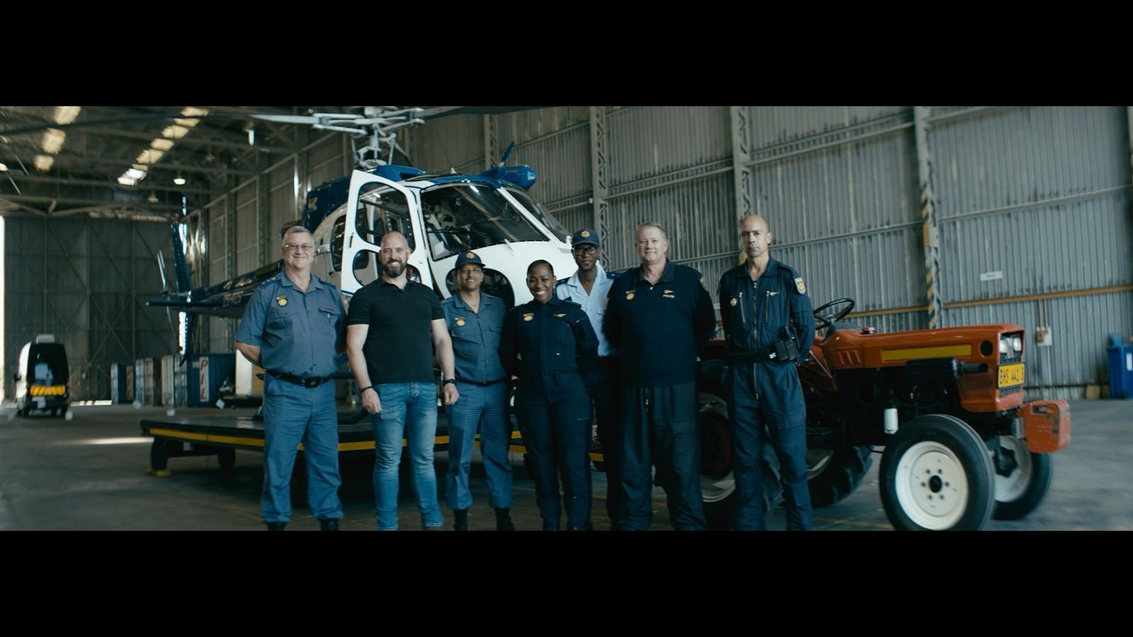 A rare look inside the police helicopters of Cape Town